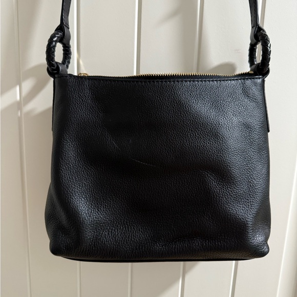 Michael Kors Black Crossbody Bag with Gold Accents - Picture 4 of 6